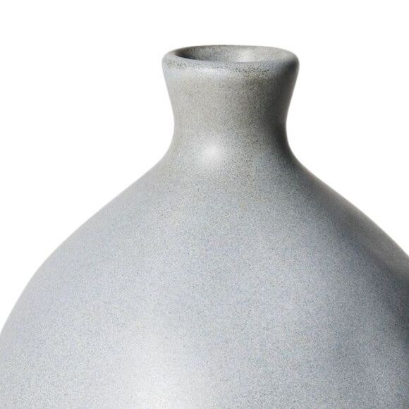 Ceramic Slate Vase Gray - Threshold designed with Gray - Picture 4 of 4
